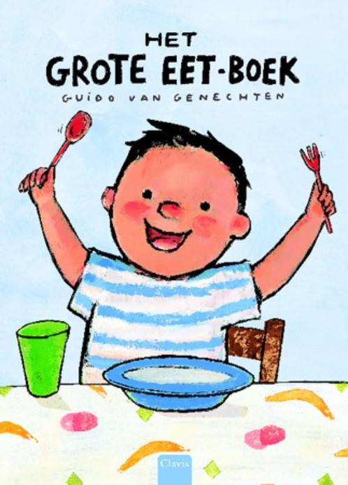 Clavisje - Het grote eetboek 9789044814460, Livres, Livres pour enfants | 4 ans et plus, Envoi