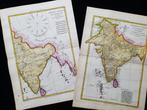 Azië - [LOT van 2] - Azië / India / Sri Lanka / Colombo /, Livres, Atlas & Cartes géographiques