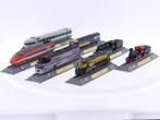Schaal N Del Prado Collection set 2: 7 locomotieven van d..., Hobby en Vrije tijd, Overige merken, Gebruikt, Locomotief, Ophalen of Verzenden