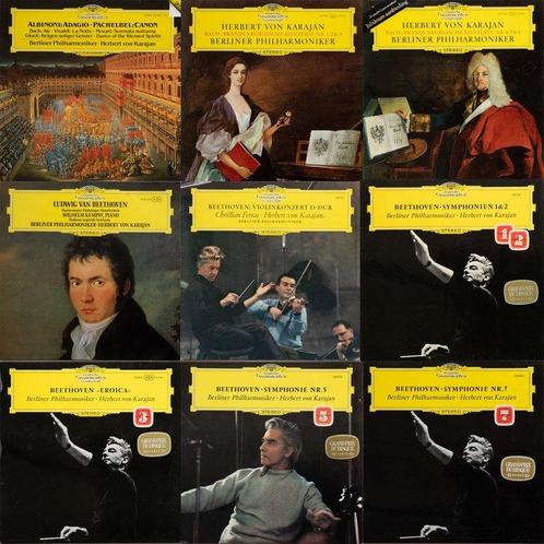 Herbert Von Karajan - Collection of 27 Vinyl Albums - LPs -, Cd's en Dvd's, Vinyl Singles