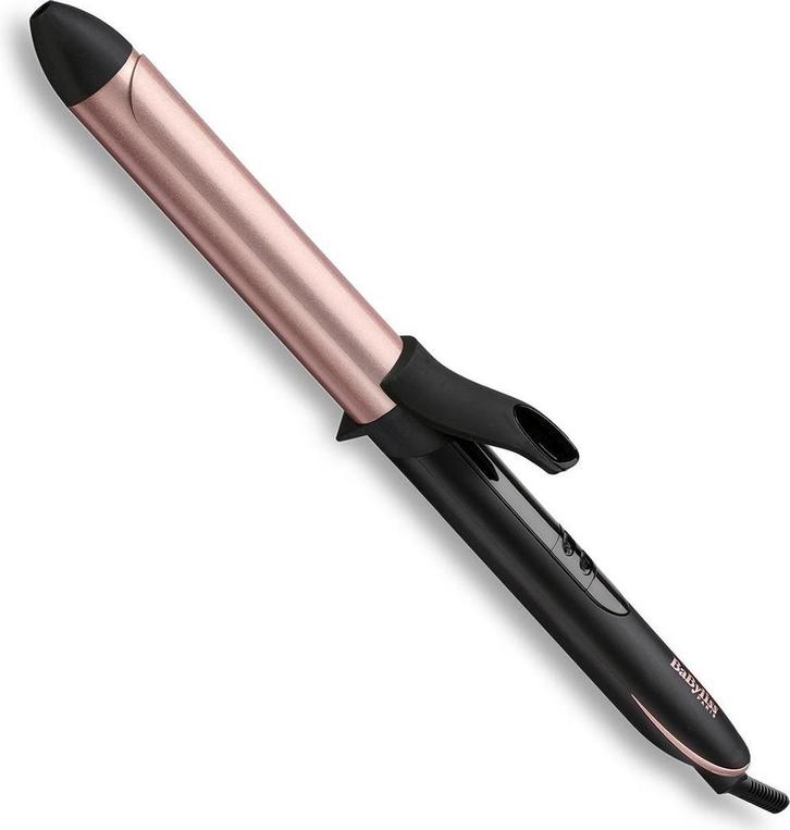 BaByliss ® Rose-Quartz 25mm Curling Tong C451E - Krultang, Handtassen en Accessoires, Uiterlijk | Haarverzorging, Nieuw, Verzenden