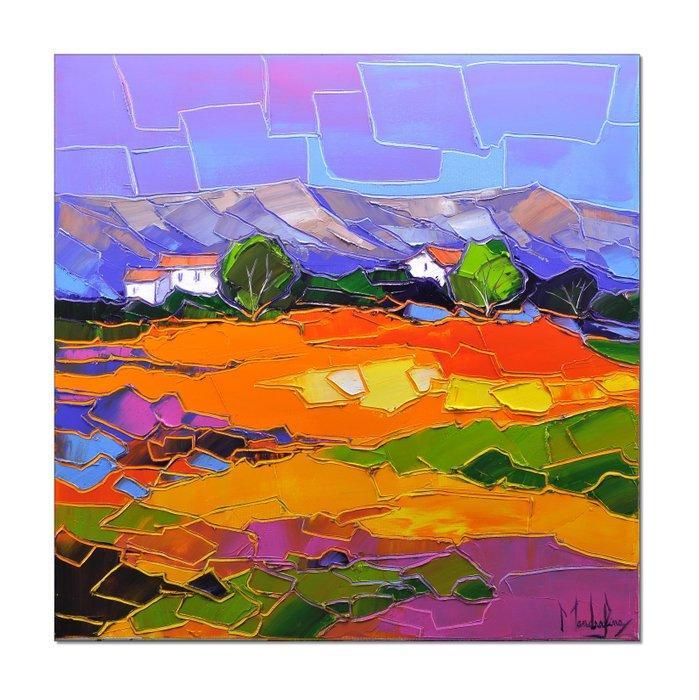 Caroline Mandrafina - Pfleger  Les Alpilles, Antiek en Kunst, Kunst | Designobjecten