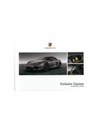 2014 PORSCHE EXCLUSIVE CAYMAN HARDCOVER BROCHURE NEDERLANDS, Livres