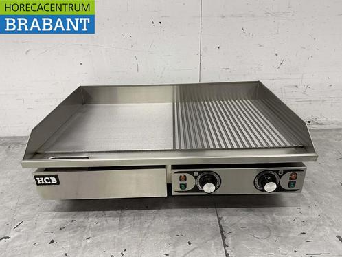 Acier inoxydable Plaque de gril 1/2 nervurée 73 cm 2 x 230V, Zakelijke goederen, Horeca | Overige, Verzenden