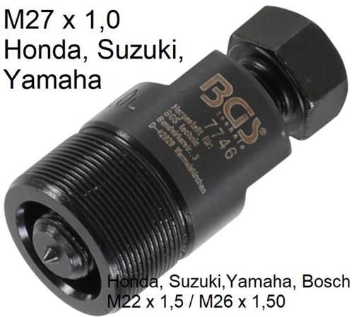 Bgs Technic Rotor trekker M27 x 1,0 mm voor Honda, Suzuki, Y, Autos : Divers, Accessoires de voiture, Envoi