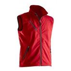 Jobman 7502 gilet softshell m rouge, Nieuw