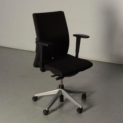 Haworth bureaustoel, zwart, 3D armleggers, Huis en Inrichting, Bureaustoelen, Ophalen of Verzenden