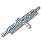 Hangslotgrendel verticaal 200 mm verzinkt, Doe-het-zelf en Bouw, Nieuw, Overige materialen, Klink of Kruk