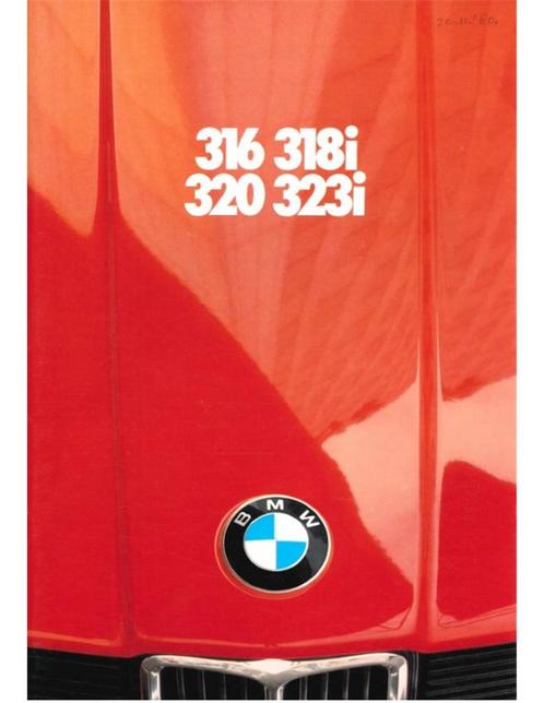 1980 BMW 3 SERIE BROCHURE NEDERLANDS, Boeken, Auto's | Folders en Tijdschriften, Ophalen of Verzenden