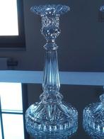 Val Saint Lambert - Kandelaar (2) - Glas, Kristalglas