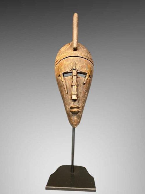 Masker Bambara (37 CM) - oorlogs masker - Bambara - Mali, Antiek en Kunst, Kunst | Niet-Westerse kunst