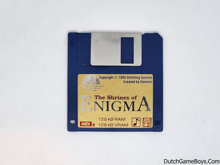MSX - Sunrise - The Shrines Of EnigmA, Games en Spelcomputers, Games | Overige, Gebruikt, Verzenden