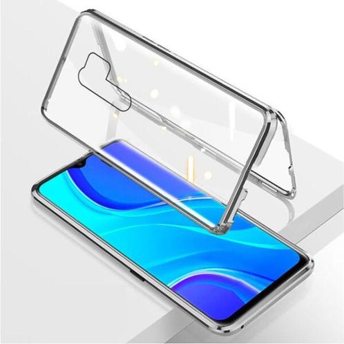 Xiaomi Mi A2 Lite Magnetisch 360° Hoesje met Tempered Glass, Télécoms, Téléphonie mobile | Housses, Coques & Façades | Marques Autre