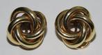 Clip-on oorbellen - 14 karaat Geel goud - Gouden oorbellen