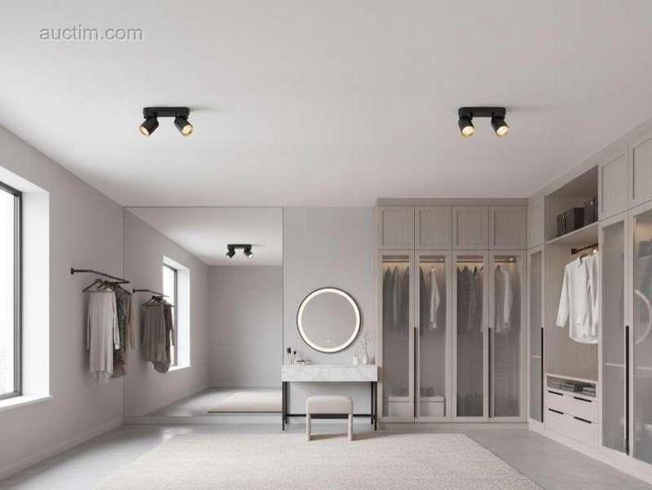 8 x GU10 Opbouwspot Armatuur dubbel cilinder zand., Doe-het-zelf en Bouw, Overige Doe-Het-Zelf en Bouw, Ophalen