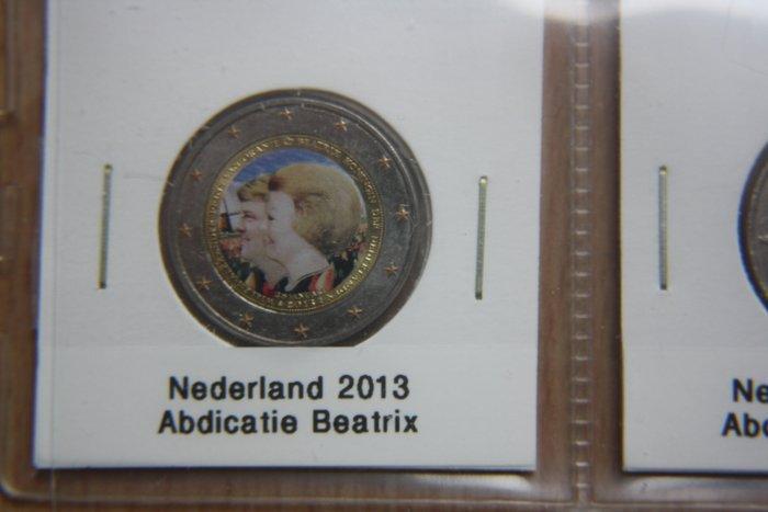 Europa. 2 Euro 2009/2024 (15 coins incl. 2 colored coins), Timbres & Monnaies, Monnaies | Europe | Monnaies euro