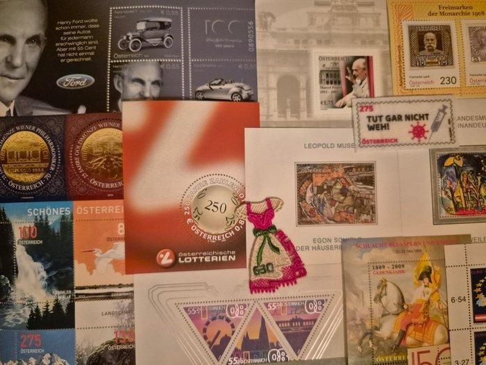 Oostenrijk 2002/2022 - Partij betere blokken met een, Postzegels en Munten, Postzegels | Europa | Oostenrijk