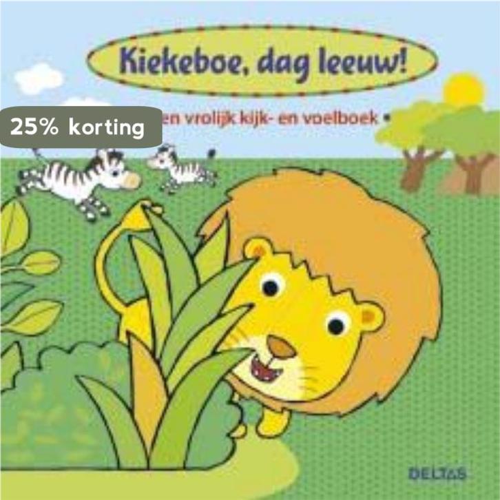 Kiekeboe, dag leeuw! 9789044735659, Boeken, Kinderboeken | Baby's en Peuters, Gelezen, Verzenden