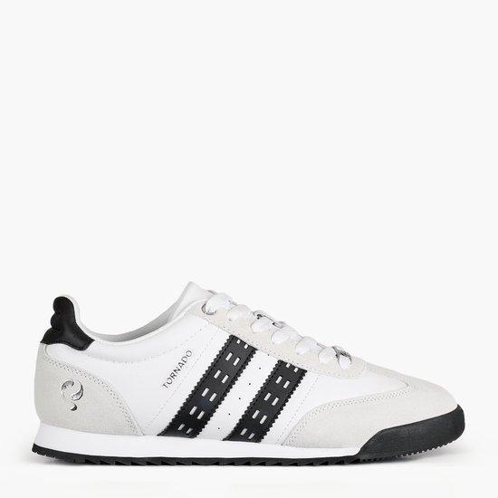 Heren Sneaker Tornado - Wit/Zwart Maat 43 (Herenschoenen), Kleding | Heren, Schoenen, Nieuw, Verzenden