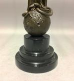 Sculpture, Groter beeld Vrouwe Justitia - 40 cm - 46 cm -, Antiek en Kunst