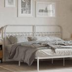 vidaXL Hoofdbord 180 cm metaal wit, Huis en Inrichting, Slaapkamer | Bedden, Verzenden, Nieuw