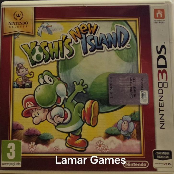 Yoshis New Island selects (Nintendo 3DS tweedehands game), Games en Spelcomputers, Games | Nintendo 2DS en 3DS, Ophalen of Verzenden