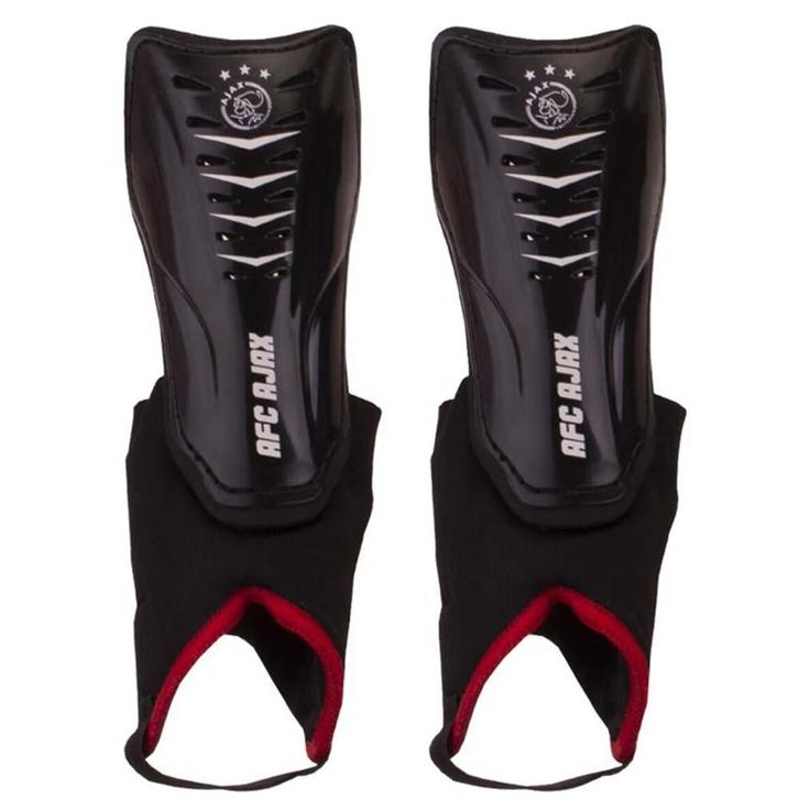 Ajax Scheenbeschermers Zwart, Sport en Fitness, Voetbal, Overige typen, Nieuw, Verzenden