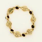 Armband - 18 karaat Geel goud - 7.80ct. tw. Saffier, Nieuw