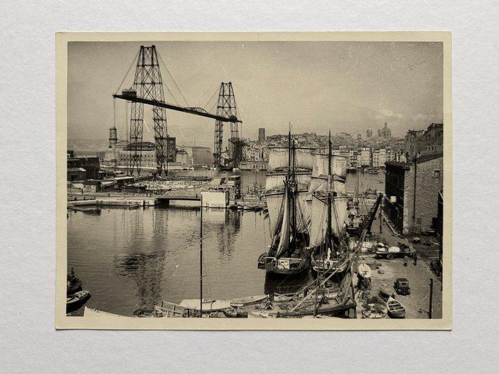 Baudelaire / Paris-Match - Le Port de Marseille, c.1940, Antiek en Kunst, Kunst | Designobjecten