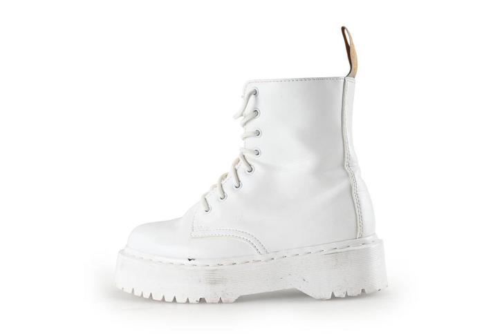Dr. Martens Veterboots in maat 40 Wit | 15% korting, Kleding | Dames, Schoenen, Wit, Zo goed als nieuw, Overige typen, Verzenden