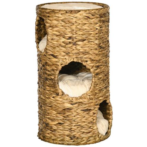TRUUSK Krabton Kattentoren 73cm - 3-Niveaus - Met Kussen - W, Dieren en Toebehoren, Katten-accessoires, Verzenden