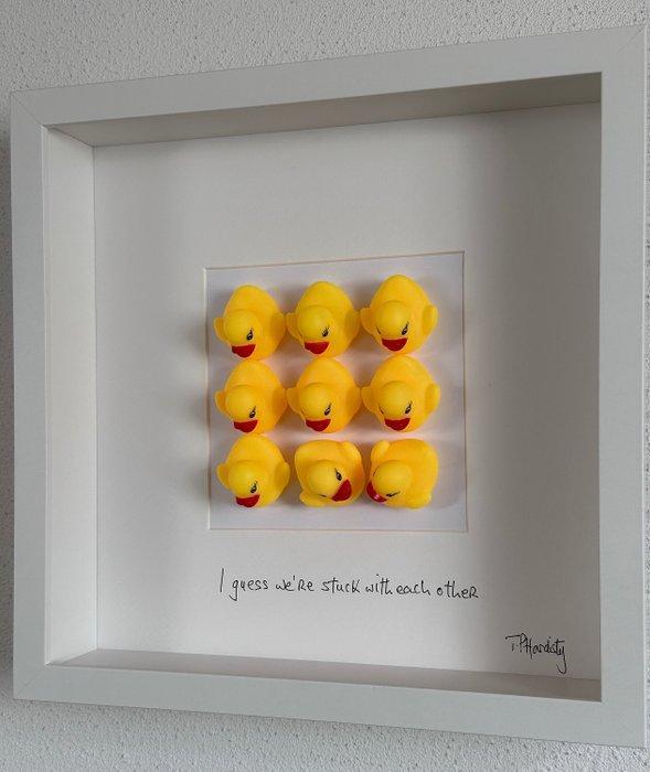 T P Hardisty - I guess were stuck with each other, Antiek en Kunst, Kunst | Schilderijen | Modern