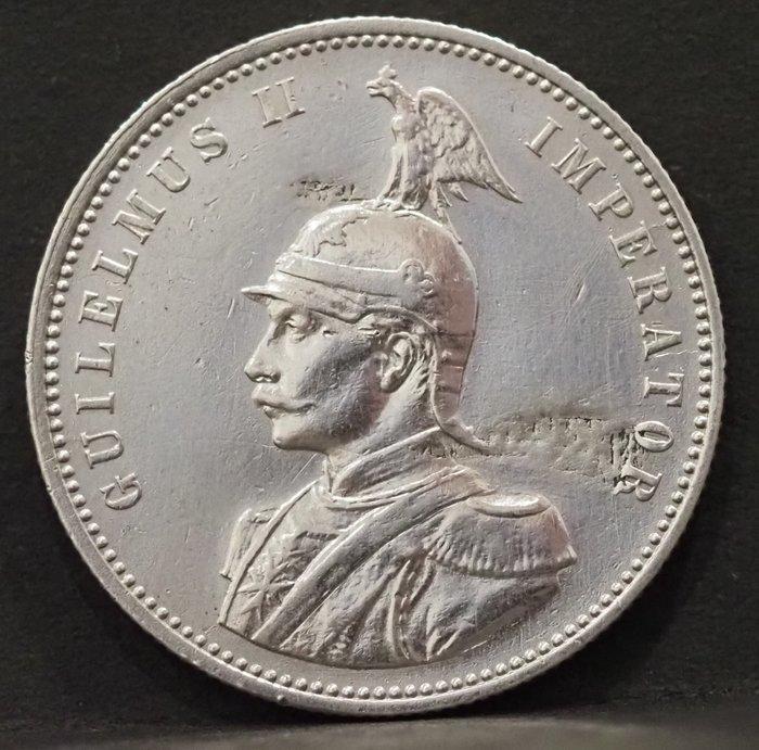 Duits Oost-Afrika. Wilhelm II. 1 Rupie 1910 J (Zonder, Postzegels en Munten, Munten | Europa | Niet-Euromunten