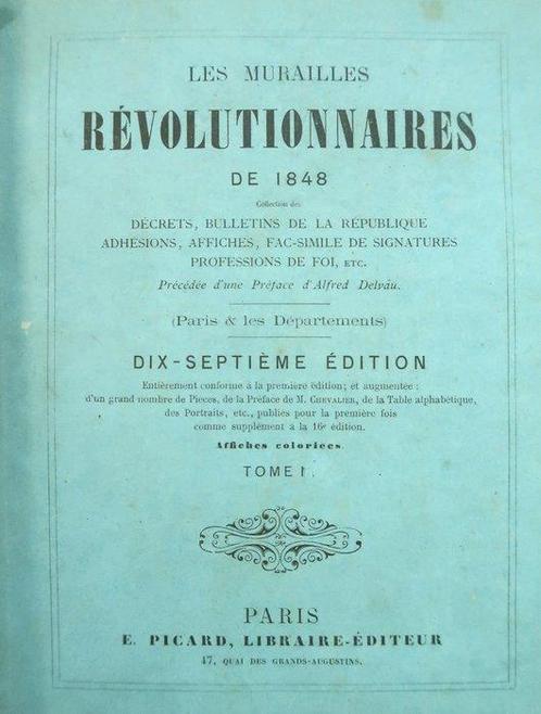 Collectif : Boutin ; Delvau [Révolution de 1848] - Les, Antiquités & Art, Antiquités | Livres & Manuscrits