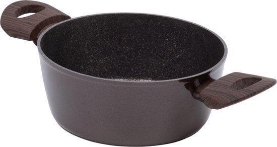 2dekans | Resto Carina Kookpan – Ø20 cm – 2L – Marmeren, Elektronische apparatuur, Kookplaten, Ophalen of Verzenden