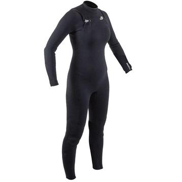 JS Fistral Super Flex 5/4 BS front zip wetsuit dames