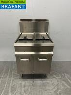 RVS Hobart Dubbele Friteuse 2 x 14 liter GAS Horeca, Zakelijke goederen, Ophalen of Verzenden, Nieuw in verpakking