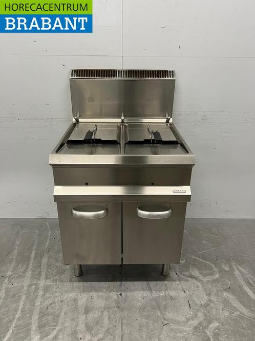 RVS Hobart Dubbele Friteuse 2 x 14 liter GAS Horeca, Zakelijke goederen, Horeca | Keukenapparatuur, Ophalen of Verzenden