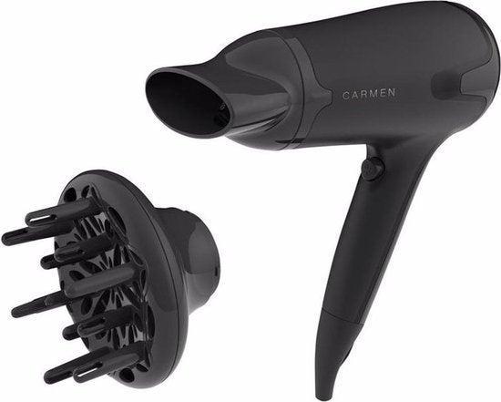 2eChoix | Carmen HD1695 - Sèche-cheveux - 1700W - Diffuseur, Handtassen en Accessoires, Uiterlijk | Haarverzorging, Ophalen of Verzenden