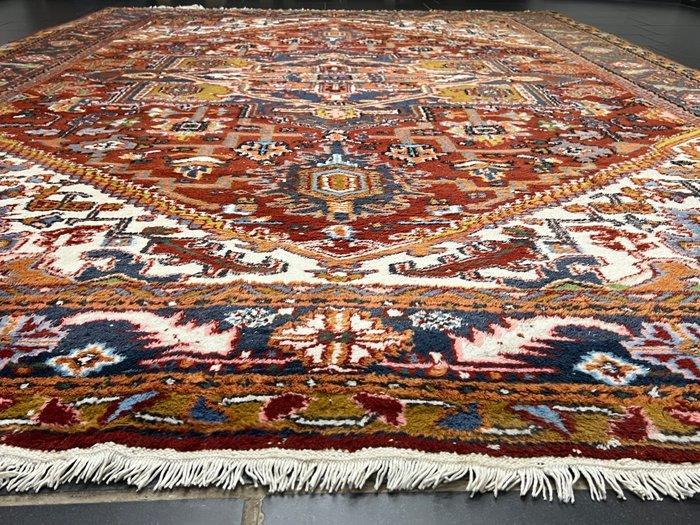 Art déco Heriz - Tapis - 350 cm - 255 cm, Huis en Inrichting, Stoffering | Tapijten en Vloerkleden