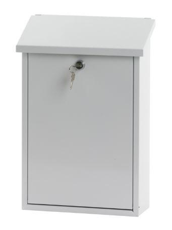 Wandbrievenbus Toledon wit, Tuin en Terras, Brievenbussen, Nieuw, Overige materialen