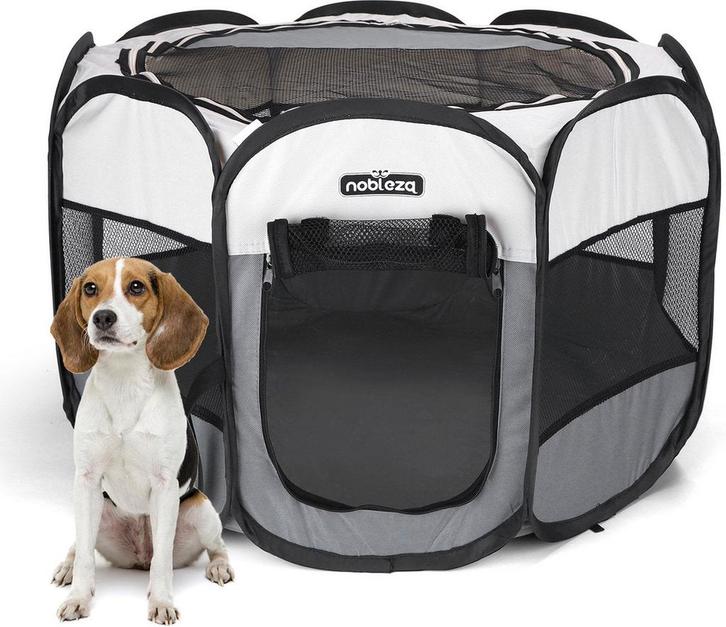 Nobleza Puppyren - Konijnenren - Dierenren - 92x92x58cm, Dieren en Toebehoren, Overige Dieren-accessoires, Verzenden