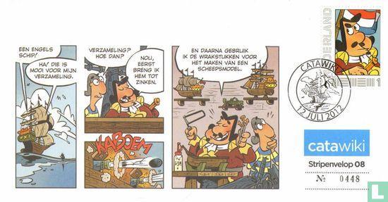 Nederland - Stripenvelop 08: De Ruyter - 2012, Postzegels en Munten, Postzegels | Nederland, Postfris, Verzenden