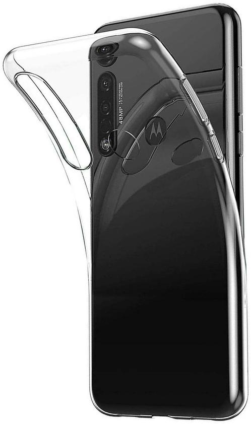 DrPhone Moto G8+ (PLUS) Hoesje - Ultra Dun Premium Soft-Gel, Télécoms, Téléphonie mobile | Housses, Coques & Façades | Marques Autre