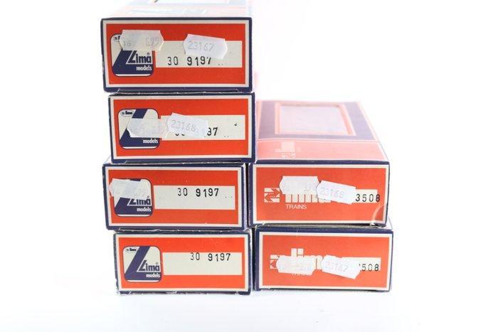 Lima H0 - 30 3508/30 9197 - Modeltrein personenwagen (4) -, Hobby en Vrije tijd, Modeltreinen | H0