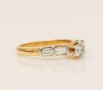 Trouwring - 18 karaat Geel goud - 0.79ct. tw. Diamant