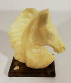 sculptuur, Horses head - 2 kg - 22 cm - Albast - 1960