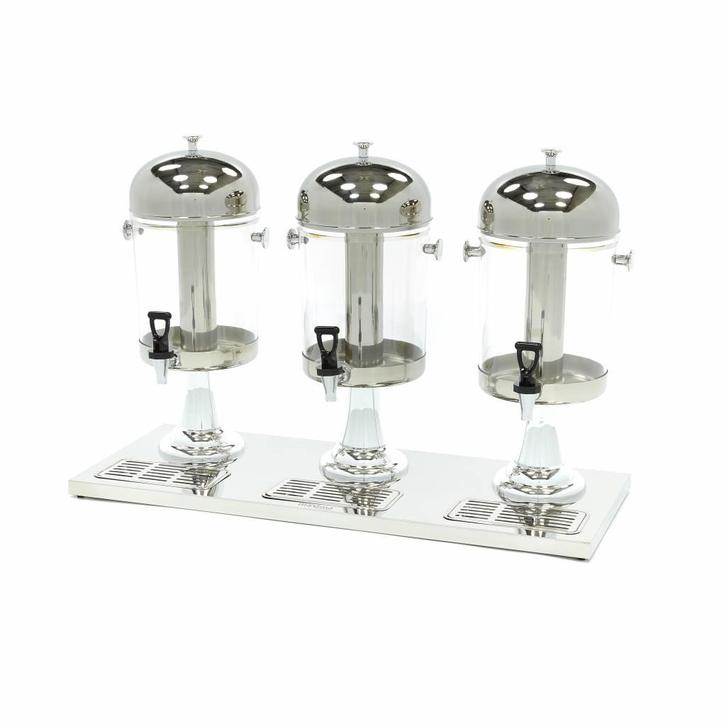 Dispensateur de boissons - 3 x 8 L - tube de refroidissement, Zakelijke goederen, Horeca | Keukenapparatuur, Verzenden