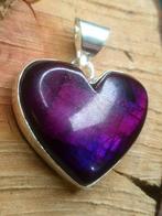 925 sterlingzilver, paarse labradoriet - Hanger