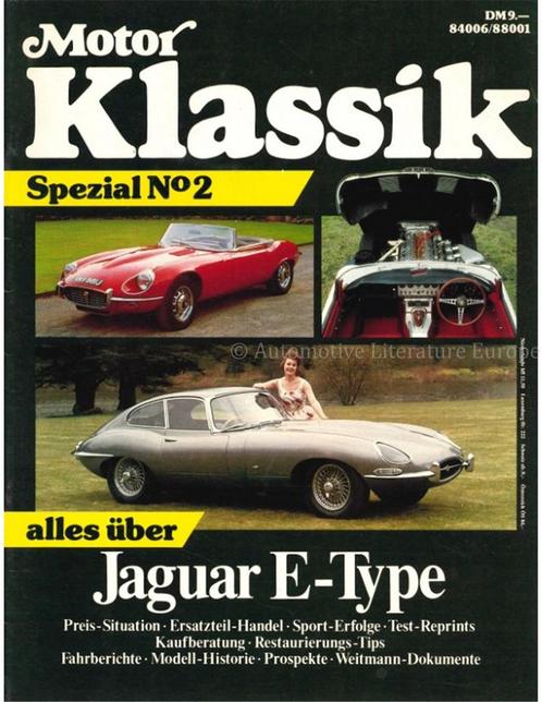 MOTOR KLASSIK SPEZIAL No2: ALLES ÜBER JAGUAR E-TYPE, Boeken, Auto's | Boeken
